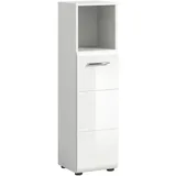 xonox.home Badschrank Ice 30 x 110 x 30 cm Weiß