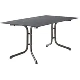 Sieger Klapptisch 160x90x73 cm Stahl/Polytec® Dunkelgrau