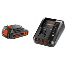 Black & Decker Ladegerät 18 V 2,0 Ah