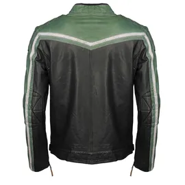 Top Gun Bikerjacke TGJ1005 green XXL