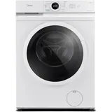 Midea MF100W60-E Waschmaschine / 6KG / 40cm tief Slim Design / D / 1000 U/min / Hygiene 90 °C / Mehrere Temperaturoptionen / Kaltwäsche / AquaStop, Weiß Energieklasse D