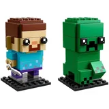 LEGO BrickHeadz Steve & Creeper (41612), Minecraft Figuren