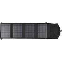 Irishom 14W Faltbarer Sonnenkollektor Tragbarer Solarstrom-Sonnenkollektor Solarmodul-Panel Tragbarer hocheffizienter Sonnenkollektor mit Zwei USB-Anschlüssen