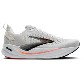 Brooks Ghost Max 4 Herren Weiß/Rot/Schwarz 46