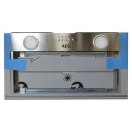 AEG DGE5661HM Einbauhaube 54 cm Silber