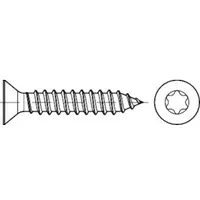 Industrial Quality Supplies DIN 7982 Senk-Blechschraube, ST galZn -C