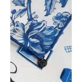 Codello Seidenschal NICKI PARIS Blau 53X53CM