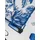 Codello Seidenschal NICKI PARIS Blau 53X53CM