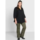 sheego Tunika in schwarz | Gr.: 46