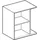 Geberit iCon 37x40x27,3cm, f HWB, w/lack. hochgl.