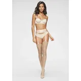 LASCANA Strapsstrümpfe Damen 2x sun Gr.44/46