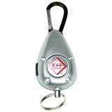KH-Security Taschenalarm Silber mit LED 100190