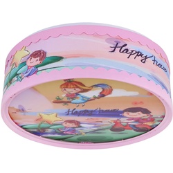 Kinder Decken Leuchte Strahler bunt Mädchen Motiv Lampe Spiel Zimmer im Set inkl. LED Leuchtmittel