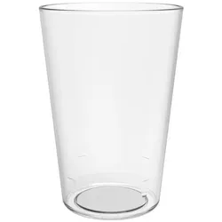 5x Mehrweg Biergläser konisch 400ml Kunststoff Wiederverwendbar unzerbrechlich PP