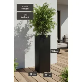 Vivanno Block 100 x 30 x 30 cm Anthrazit