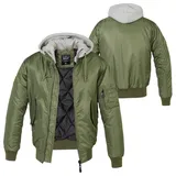 Brandit Textil Ma1 Jacke Olive / Grey S