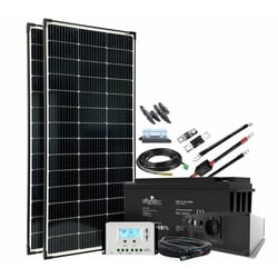 Offgridtec Autark XL-Master 300W Solaranlage - 1500W AC Leistung 154Ah AGM Akku