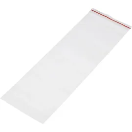 TRU Components Druckverschlussbeutel ohne Beschriftungsstreifen (B x H) 120mm x 170mm Transparent Polyethylen
