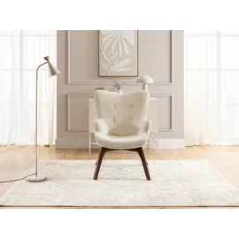 s-style möbel Lounge-Sessel Lenari Cordstoff 71 x 96 x 86 cm Beige