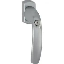 HOPPE Fenstergriff NY 0810SVS/U10 Alu.F9/stahlfarbig 35mm abschl.HOPPE
