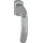 HOPPE Fenstergriff NY 0810SVS/U10 Alu.F9/stahlfarbig 35mm abschl.HOPPE