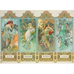 EUROGRAPHICS Puzzle The Four Seasons (Variant 3) (Puzzle), 1000 Puzzleteile