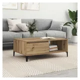 vidaXL Couchtisch Artisan-Eiche Braun 90 x 60 x 35 cm