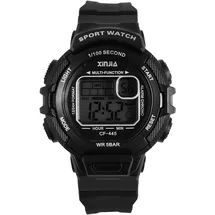 XINJIA Damen Digitaluhr mit Silikonband