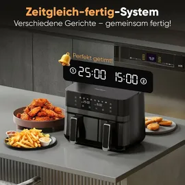 Proficook Heißluftfritteuse PC-FR 1295 H schwarz