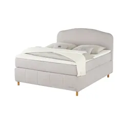Jette Home Boxspringbett  Jette Cloud ¦ grau ¦ Maße (cm): B: 182 H: 132,5