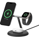 Belkin BOOST CHARGE Pro 3-in-1 Wireless Charger, Qi2 15W, black – Schwarz