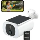 2K 4MP Solar KAMERA FUNK WLAN WIFI IP Camera Outdoor AUßEN ÜBERWACHUNGSKAMERA