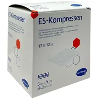 Hartmann ES-Kompressen steril 12-fach 5cm x 50 St Kombipackung