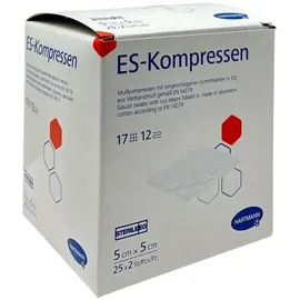 Hartmann ES-Kompressen steril 12-fach 5cm x 50 St Kombipackung