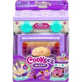 cookeez makery Lil’ Bakez – Backofen-Spielset „Kuschelige Kreationen“: Mische die Zutaten und backe eine tierische Plüsch-Überraschung mit köstlichem Duft – 6 duftende Kuschelfreunde zum Sammeln