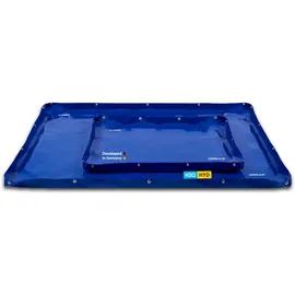 DER BLAUE Auffangwanne Stahl 110x85x5cm blau