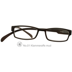 Lesebrille No.01 Klammeraffe mud