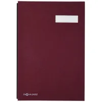 Pagna Unterschriftenmappe A4 Rot 5 St.