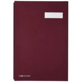 Pagna Unterschriftenmappe A4 Rot 5 St.