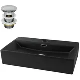 luxebath Aufsatzwaschbecken 60,5 x 13 x 36,5 cm