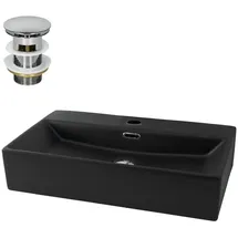 luxebath Aufsatzwaschbecken 60,5 x 13 x 36,5 cm