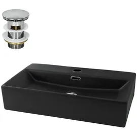luxebath Aufsatzwaschbecken 60,5 x 13 x 36,5 cm