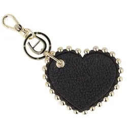 AIGNER Fashion Schlüsselanhänger Leder 7.5 cm  schwarz