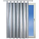 WENKO Thermo-Vorhang 130 x 200 cm silber matt