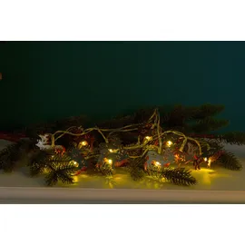Myflair LED Lichterkette mit Rentieren 150 cm goldfarben