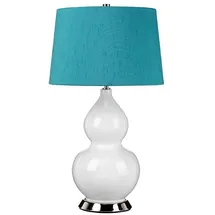 Elstead Lighting Isla Poliertes Nickel Teal