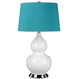 Elstead Lighting Isla Poliertes Nickel Teal