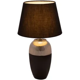 Paulmann Pauleen Midnight Beauty Tischleuchte G4 20 W Schwarz, Silber