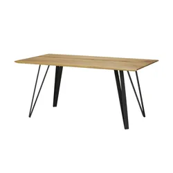 Woodford Massivholztisch  Taiga , holzfarben , Maße (cm): B: 100