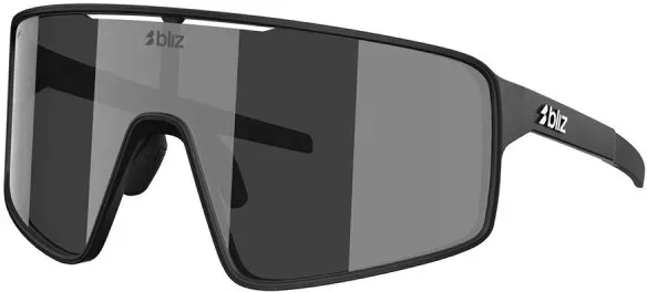 BLIZ P001 Sportbrille matte black / smoke silver mirror Gläser